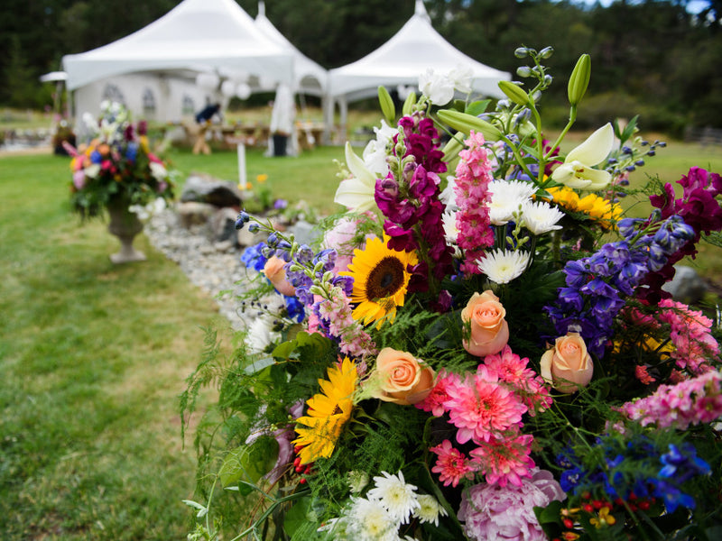 tent wedding decorations