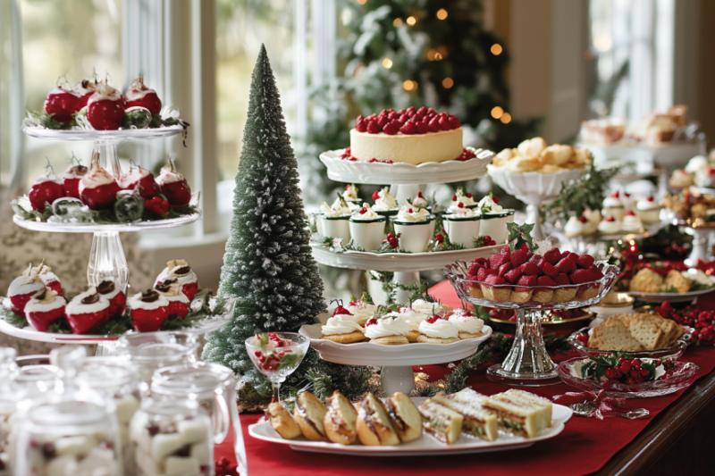 christmas decor- table accessories