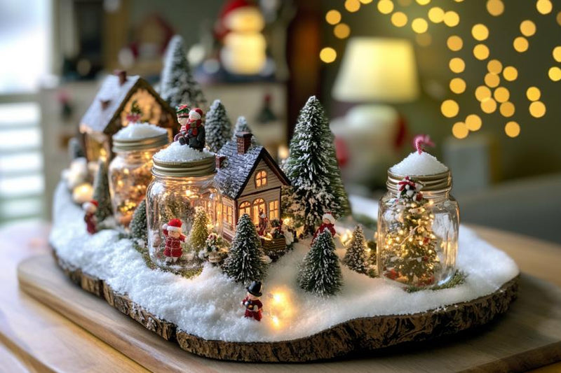 christmas table centerpiece- kid friendly