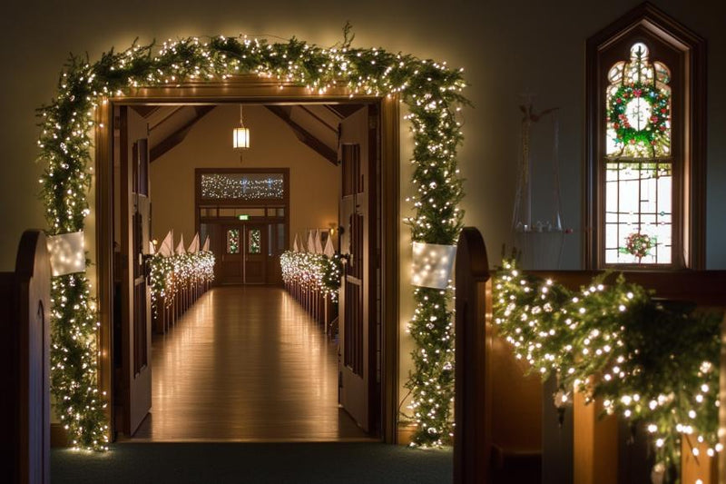 church decor- lights