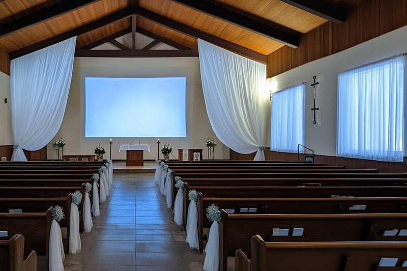 church decor- projector