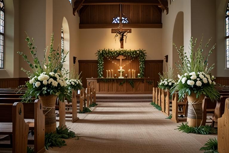 church decor- rustic decor