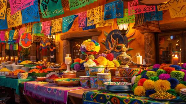 cinco de mayo party- backdrops