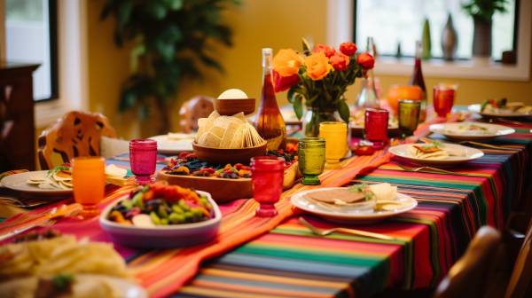 cinco de mayo party linens