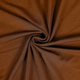 Cinnamon Brown Spandex Stretch Fitted Banquet Slip On Chair Cover 160 GSM