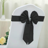 Reversible Chair Sashes with Buckle | Satin Chair Bows | Chair Bands