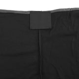 6FT Metallic Black Rectangular Stretch Spandex Table Cover