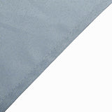 108" Dusty Blue Polyester Round Tablecloth