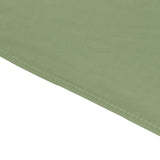 60"x102" Dusty Sage Green Premium Scuba Wrinkle Free Rectangular Tablecloth, Scuba Polyester