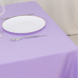 70"x70" Lavender Lilac Premium Polyester Square Tablecloth - 220GSM