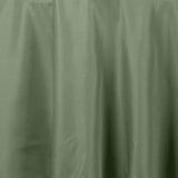 120" Olive Green Polyester Round Tablecloth