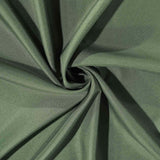 70"x70" Olive Green Square Polyester Table Overlay#whtbkgd