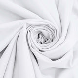 120 inch White Polyester Round Tablecloth#whtbkgd