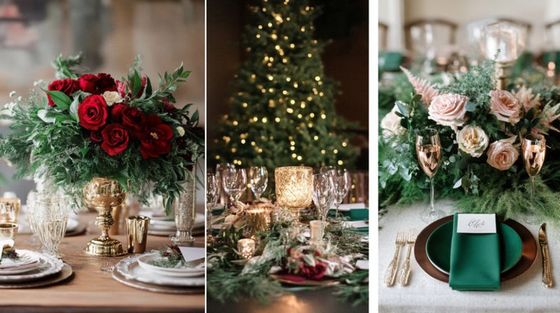 winter wedding colors- classic colors