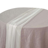 6FT Premium Chiffon Table Runner