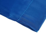 8ftx10ft Royal Blue Satin Formal Event Backdrop Drape, Window Curtain Panel