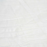 120inch White Accordion Crinkle Taffeta Round Tablecloth#whtbkgd