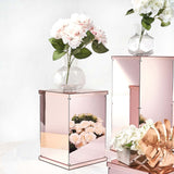 Blush | Rose Gold Mirror Box | Acrylic Display Boxes