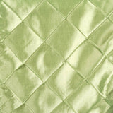 Table Runner Pintuck - Apple Green