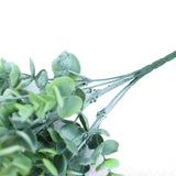 3 Bushes | 14inch Artificial Eucalyptus Branches, Greenery Bouquet Plants