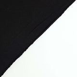 7.5ft Black Round Spandex Fit Wedding Backdrop Stand Cover