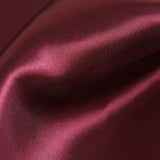 5 pack | 6 inch x 106 inch Burgundy Satin Chair Sash