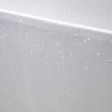 Scuba Rectangular Tablecloth 90×132inch White Rhinestone Accents – Seamless, Wrinkle-Free