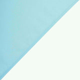 90"x90" Light Blue Square Polyester Table Overlay