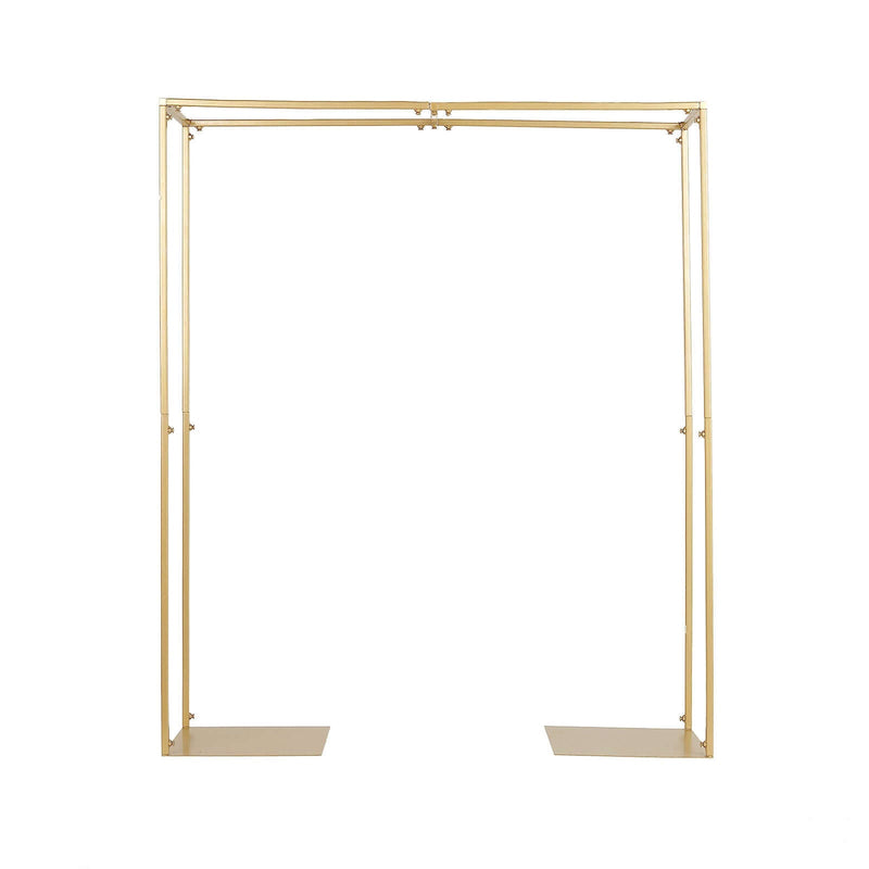 Gold 6ftx8ft Over the Table Stand | TableclothsFactory