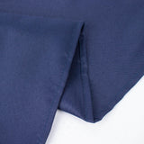 5 Pack | Navy Blue 200 GSM Premium Polyester Dinner Napkins