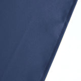 54"x54" Navy Blue Premium Polyester Square Table Overlay - 220GSM