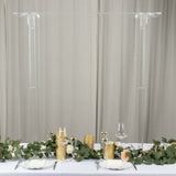 40inch Tall Clear Acrylic Rectangular Flower Frame Table Display Stand