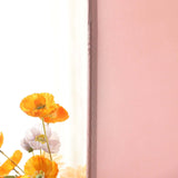 6ft Matte Dusty Rose Spandex Fitted Chiara Backdrop Stand Cover For Round Top Wedding Arch