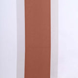 8ft Terracotta (Rust) Spandex Fitted Open Arch Wedding Arch Cover