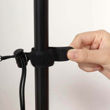 8 Pack | 16inch Elastic String Photography Backdrop Clamps, Holder Clips