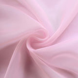 5 Pack | 22x78 Inches Pink DIY Premium Designer Chiffon Chair Sashes