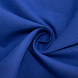 70"x70" Royal Blue Cotton Blend Square Tablecloth#whtbkgd