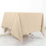 Nude Polyester Square Tablecloth 70"x70"