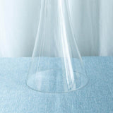 2 Pack | 2 Ft Tall Clear Reversible Latour Trumpet Glass Vases Table Centerpiece