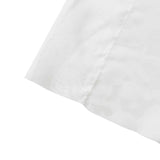 5ftx14ft Premium White Chiffon Curtain Panel, Backdrop Ceiling Drapery With Rod Pocket