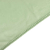 Sage Green Premium Scuba Wrinkle Free Rectangular Tablecloth, Seamless Scuba Polyester Tablecloth