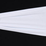 5pc x Chair Sash Spandex - White#whtbkgd