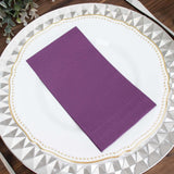 50 Pack | 2 Ply Soft Purple Wedding Reception Dinner Paper Napkins