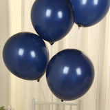 50 Pack Navy Blue Biodegradable Balloons, 12inch Thickened Extra Strong Eco-friendly Latex Helium