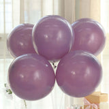 25 Pack | 12Inch Matte Pastel Violet Amethyst Helium/Air Latex Party Balloons