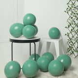 25 Pack | 12inch Olive Green Double Stuffed Prepacked Latex Balloons