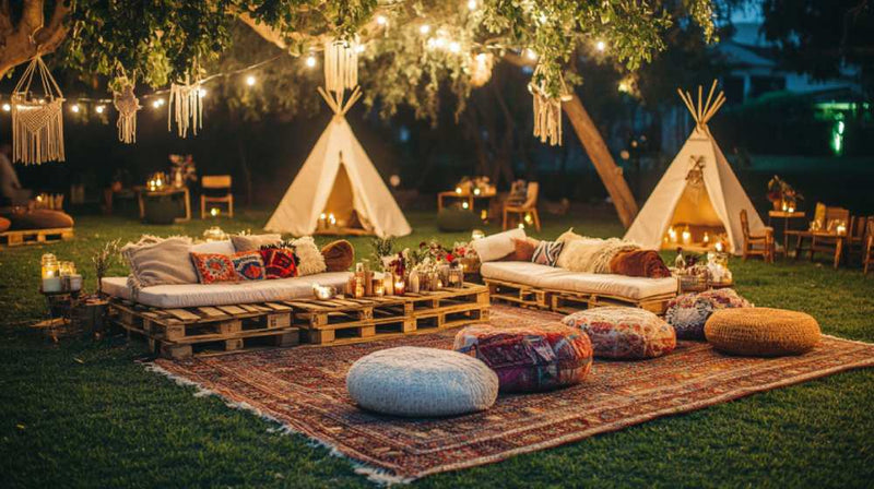 coachella party- boho lounge