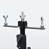 10ft DIY Adjustable Triple Crossbar Kit & Mounting Brackets For Backdrop Stands