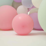 10 Pack | 18inch Matte Pastel Blush Helium or Air Latex Party Balloons