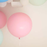 2 Pack | 32inch Large Matte Pastel Blush Helium or Air Latex Balloons